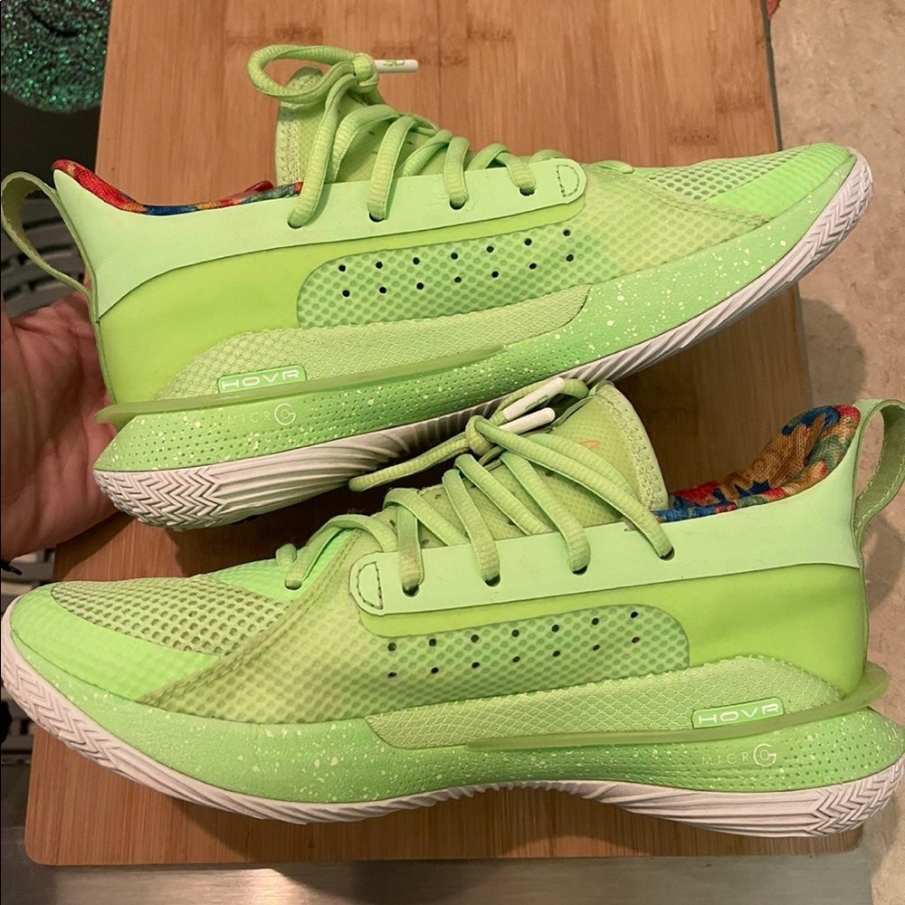 Sour Patch UA Basketball shoes